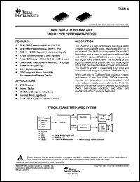Click here to download TAS5110DADR Datasheet