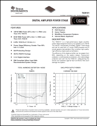 Click here to download TAS5121DKD Datasheet