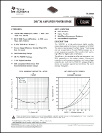 Click here to download TAS5121 Datasheet