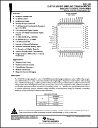 Click here to download THS1240CPHP Datasheet