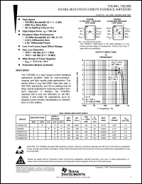 Click here to download THS3001D Datasheet