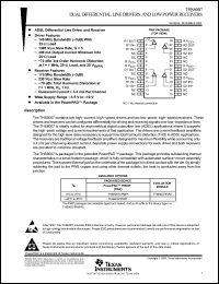 Click here to download THS6007IPWP Datasheet