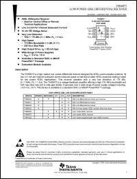 Click here to download THS6072D Datasheet