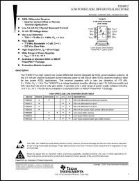 Click here to download THS6072DGN Datasheet