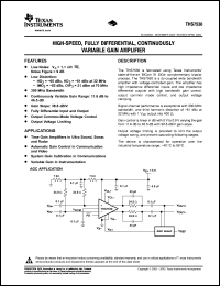 Click here to download THS7530PWPRG4 Datasheet