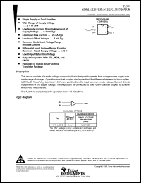Click here to download TL331DBV Datasheet