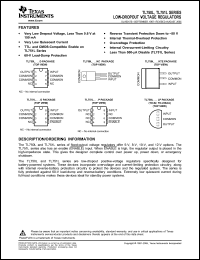 Click here to download TL750L05CDE4 Datasheet