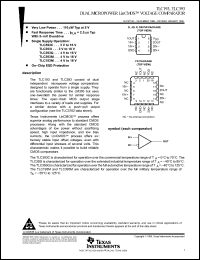 Click here to download TLC393Q Datasheet