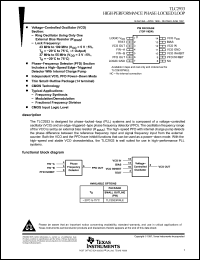 Click here to download TLC2933PW Datasheet
