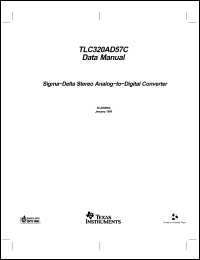 Click here to download TLC320AD57C Datasheet