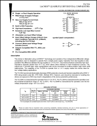 Click here to download TLC354Y Datasheet
