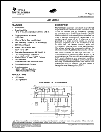 Click here to download TLC5922DAP Datasheet