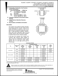 Click here to download TLE2037AMP Datasheet