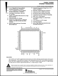 Click here to download TLK2201 Datasheet