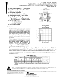 Click here to download TLV2401CP Datasheet