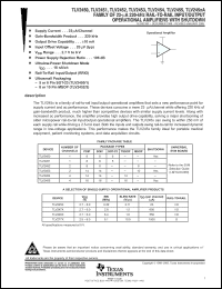 Click here to download TLV2450CDBVRG4 Datasheet