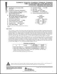 Click here to download TLV2461AQPWRQ1 Datasheet