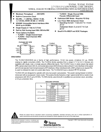 Click here to download TLV2541 Datasheet