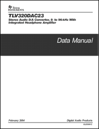 Click here to download TLV320DAC23IRHDR Datasheet