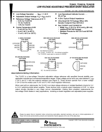 Click here to download TLV431BCDBVRE4 Datasheet