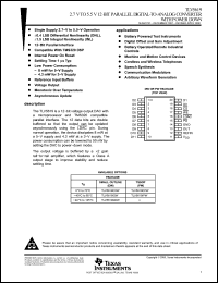 Click here to download TLV5619PW Datasheet