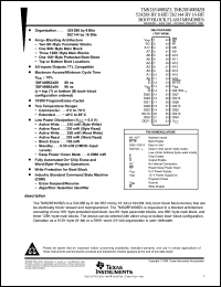 Click here to download TMS28F400BZT80BDBJE Datasheet