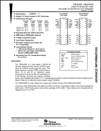 Click here to download TMS44409 Datasheet