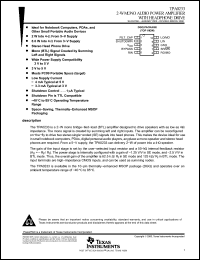 Click here to download TPA0233 Datasheet