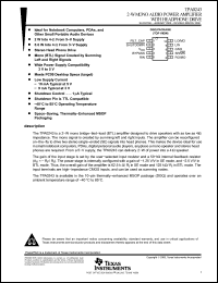 Click here to download TPA0243 Datasheet