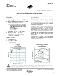 Click here to download TPA3001D1PWP Datasheet