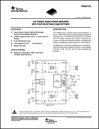 Click here to download TPA6017A2 Datasheet