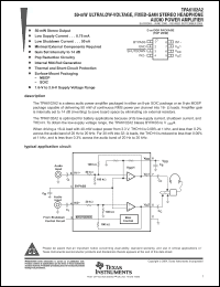 Click here to download TPA6102A2 Datasheet