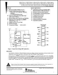 Click here to download TPS3125J12DBV Datasheet