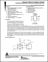 Click here to download TPS3813J25 Datasheet