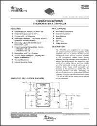 Click here to download TPS40009 Datasheet