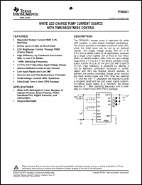 Click here to download TPS60231RGTTG4 Datasheet