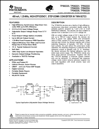 Click here to download TPS62223DDC Datasheet