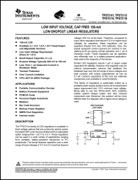 Click here to download TPS72115DBVT Datasheet