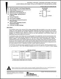 Click here to download TPS76425 Datasheet