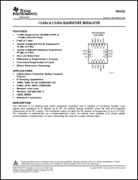 Click here to download TRF3702 Datasheet