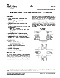Click here to download TRF3750IPW Datasheet