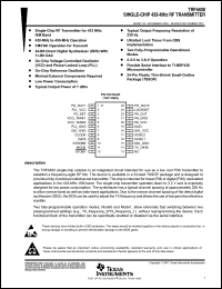 Click here to download TRF4400 Datasheet