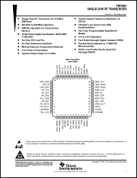 Click here to download TRF5901 Datasheet