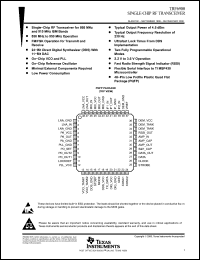 Click here to download TRF6900 Datasheet