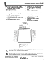 Click here to download TRF6903 Datasheet