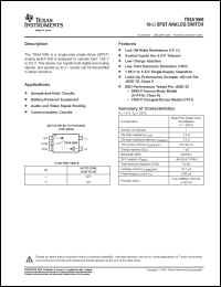 Click here to download TS5A1066 Datasheet