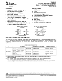 Click here to download TS5A23167YZPR Datasheet
