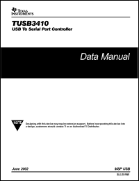 Click here to download TUSB3410 Datasheet