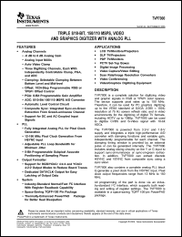 Click here to download TVP7000 Datasheet