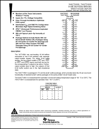 Click here to download 74ACT16541 Datasheet